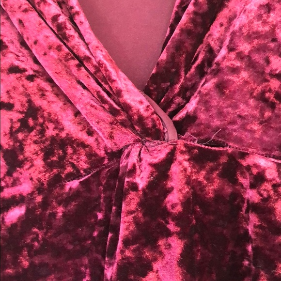 Maroon Maternity dress - Picture 2 of 3